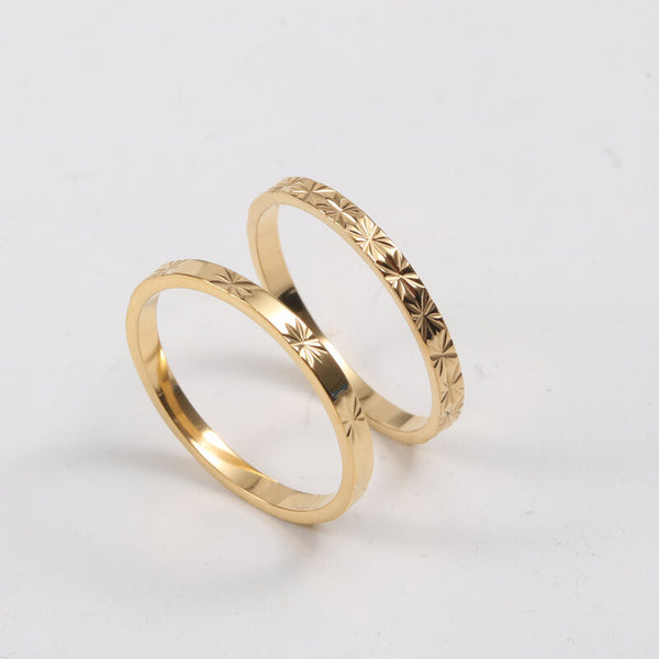 14k gold rings for women​ Dainty Gold