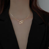 Glamvini - Sterling Silver Heart Necklaces & Pendants for Girls: A Perfect Choker Collar Gift