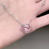Glamvini's Sterling Silver Heart Necklace & Jewelry Sets - King of Glory Daji Style, Pearl Light Luxury & More!