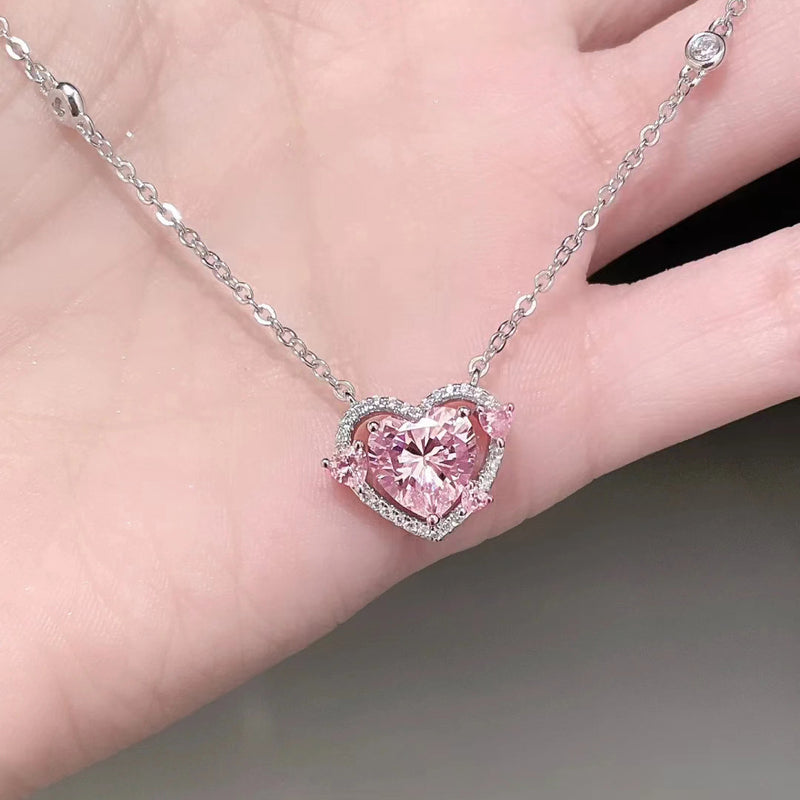 Glamvini's Sterling Silver Heart Necklace & Jewelry Sets - King of Glory Daji Style, Pearl Light Luxury & More!
