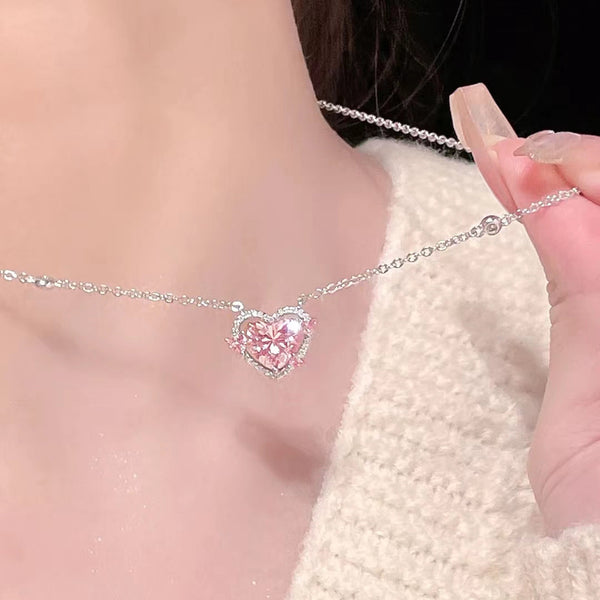 Glamvini's Sterling Silver Heart Necklace & Jewelry Sets - King of Glory Daji Style, Pearl Light Luxury & More!