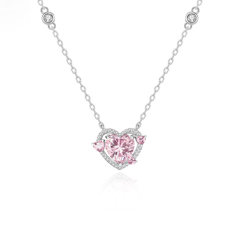 Glamvini's Sterling Silver Heart Necklace & Jewelry Sets - King of Glory Daji Style, Pearl Light Luxury & More!
