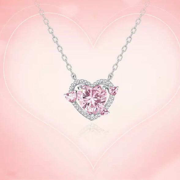 Glamvini's Sterling Silver Heart Necklace & Jewelry Sets - King of Glory Daji Style, Pearl Light Luxury & More!